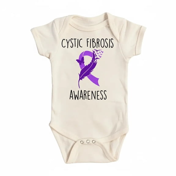 Cystic Fibrosis Newborn Baby Bodysuit