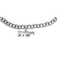 thumbnail image 2 of Messianic Jewelry, Yeshua (Jesus in Hebrew) Named By An Angel Of God, Adjustable Hypoallergenic Rolo Chain Bracelet, Will Fit Anyone,  Safe-Nickel, Lead, & Cadmium Free!, 2 of 2