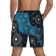 thumbnail image 4 of Uemuo Bohemian Turtle Pattern Mens Swim Trunks Quick Dry Board Shorts with Mesh Lining, Stretch Beach Shorts Quick Dry No-Chafing Board Shorts-3X-Large, 4 of 9