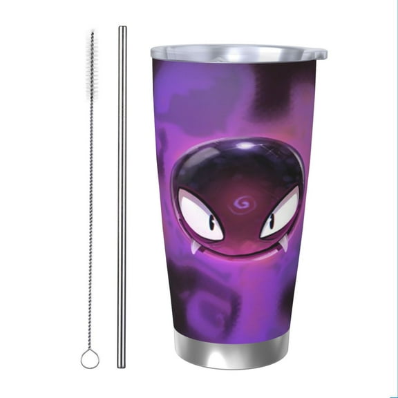 Gastly Insulated Tumbler Stainless Steel Coffee Mug Vacuum Double Wall Thermal Travel Cup 20 oz