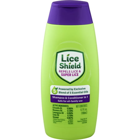 Lice Shield Shampoo & Conditioner Repels Lice and Super Lice, 6.7