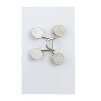 Tanuke Adjustable Waist Tightener Button for Pants Skirts, No Sew Metal Jean Clip, Reusable Fashion Fix for Loose Clothing, Easy Install Waist Reducer