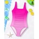 thumbnail image 5 of Traje de baño de una pieza para niña TyeSmo, rosa degradado, talla 10-12, 5 of 8