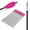 7.8MM Pink, variant on 7.8MM Red 31" Carbon Archery Arrows Pack of 12 for Target Practice