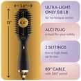 thumbnail image 5 of Cepillo secador de pelo Blowout OmoTeam Professional negro dorado, 5 of 5