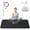 24"x70.8" black yoga mat, variant on 24" x 16" Grounding Meditation Mat Kit Non Slip Pad for Feet with 12" Copper Ground Rod & 40ft Wire,for EMF Recovery Sleep Therapy Assist