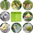thumbnail image 3 of 50/100Pcs Fruit Protection Netting Bags with Drawstring Reusable Grape Grow Bags Strawberry Cover Mesh Bags for Pest Control, 3 of 10