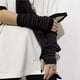 thumbnail image 4 of Guantes Largos Rayados Rayas Sin Dedos Cosplay Kawaii Grunge, 4 of 5
