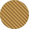 thumbnail image 1 of Ahgly Company Indoor Round Patterned Sedona Brown Area Rugs, 3' Round, 1 of 6