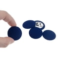 thumbnail image 4 of Uxcell 20pcs 40L Fabric Cloth Covered Button 25mm Round Holes Metal Shank Sewing Buttons for Dress Blouses Deep Blue, 4 of 5