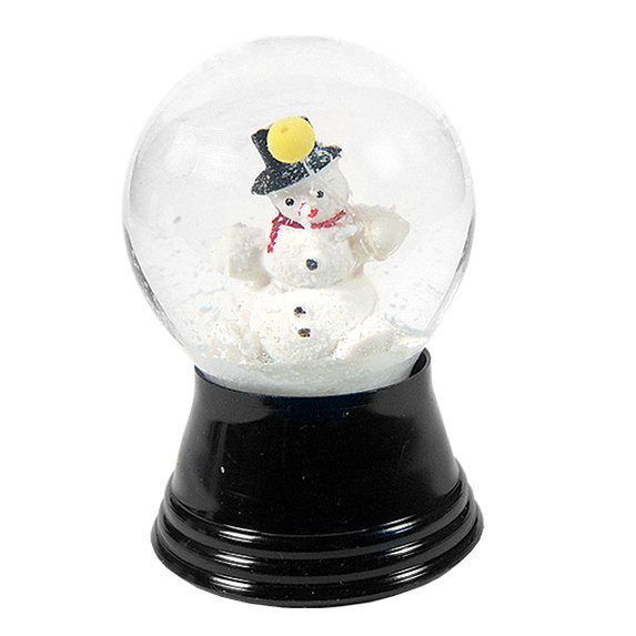 Small Snowman Snow Globe