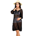 thumbnail image 1 of VESTIDO SALIDA DE PLAYA DE MUJER CON MANGA Y AMARRE, 1 of 5