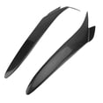 thumbnail image 3 of Headlight Eyebrows-1 Pair Car Real Fibra de carbono Headlight Eyebrow Eyelid Trim Compatible con Mazda RX-8 2004-2008, 3 of 8