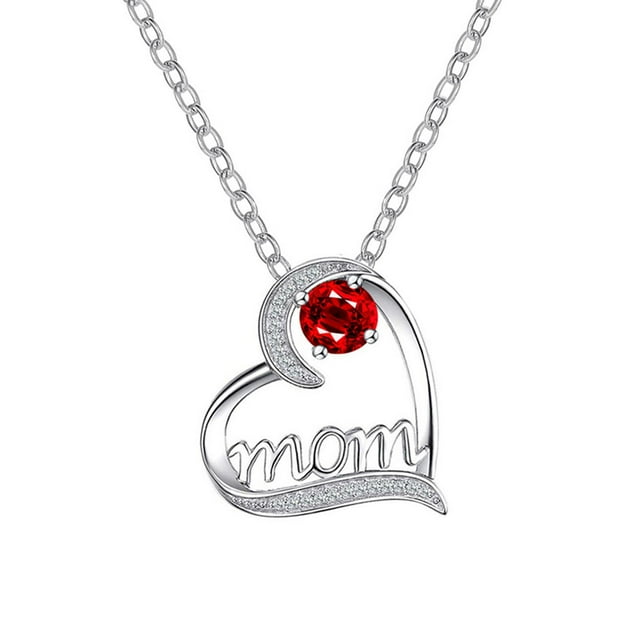 Collar de mamá Strade Fareast Limited elegante de moda con diamantes de imitación para mujer