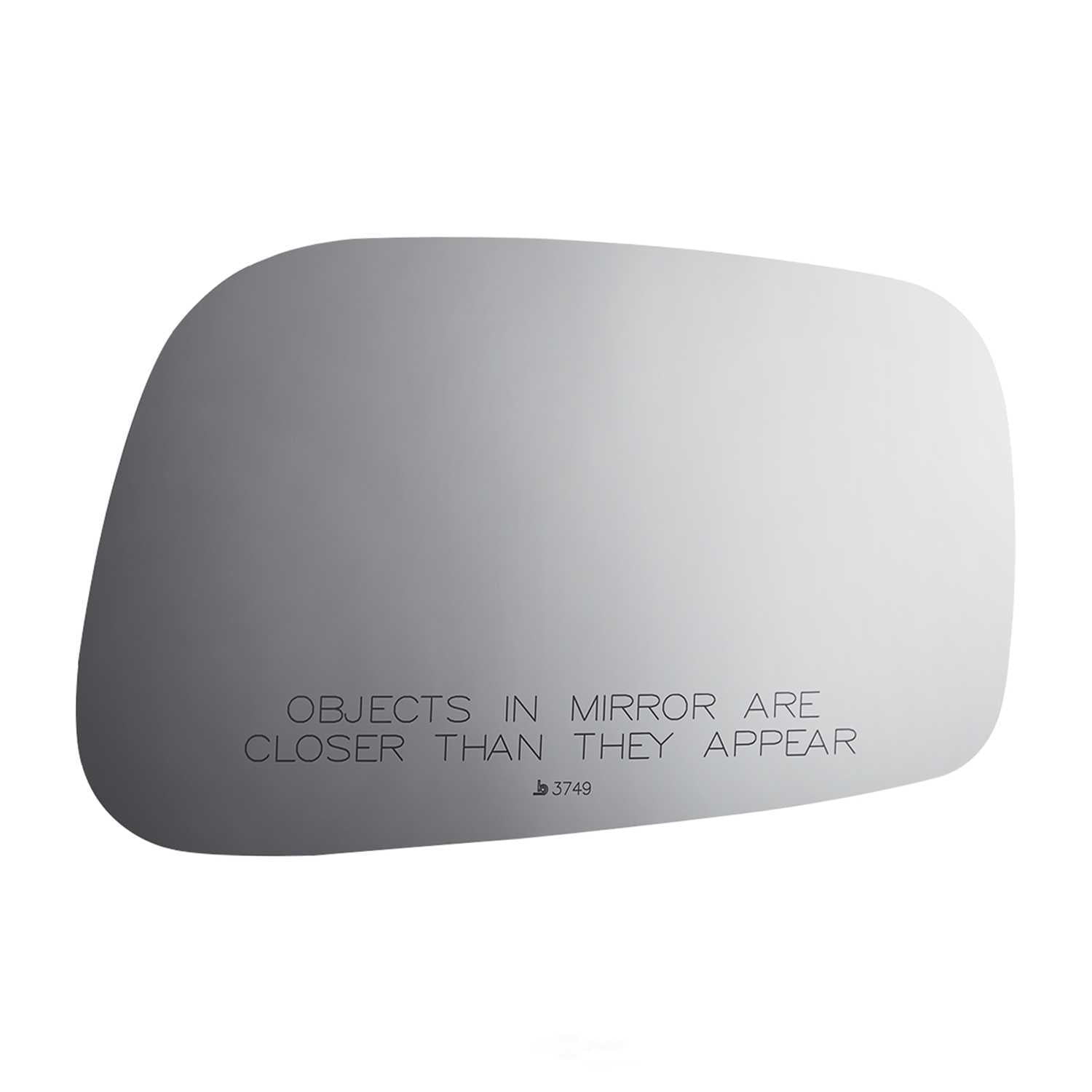 Burco Side View Mirror Replacement Glass - Clear Glass - 3749