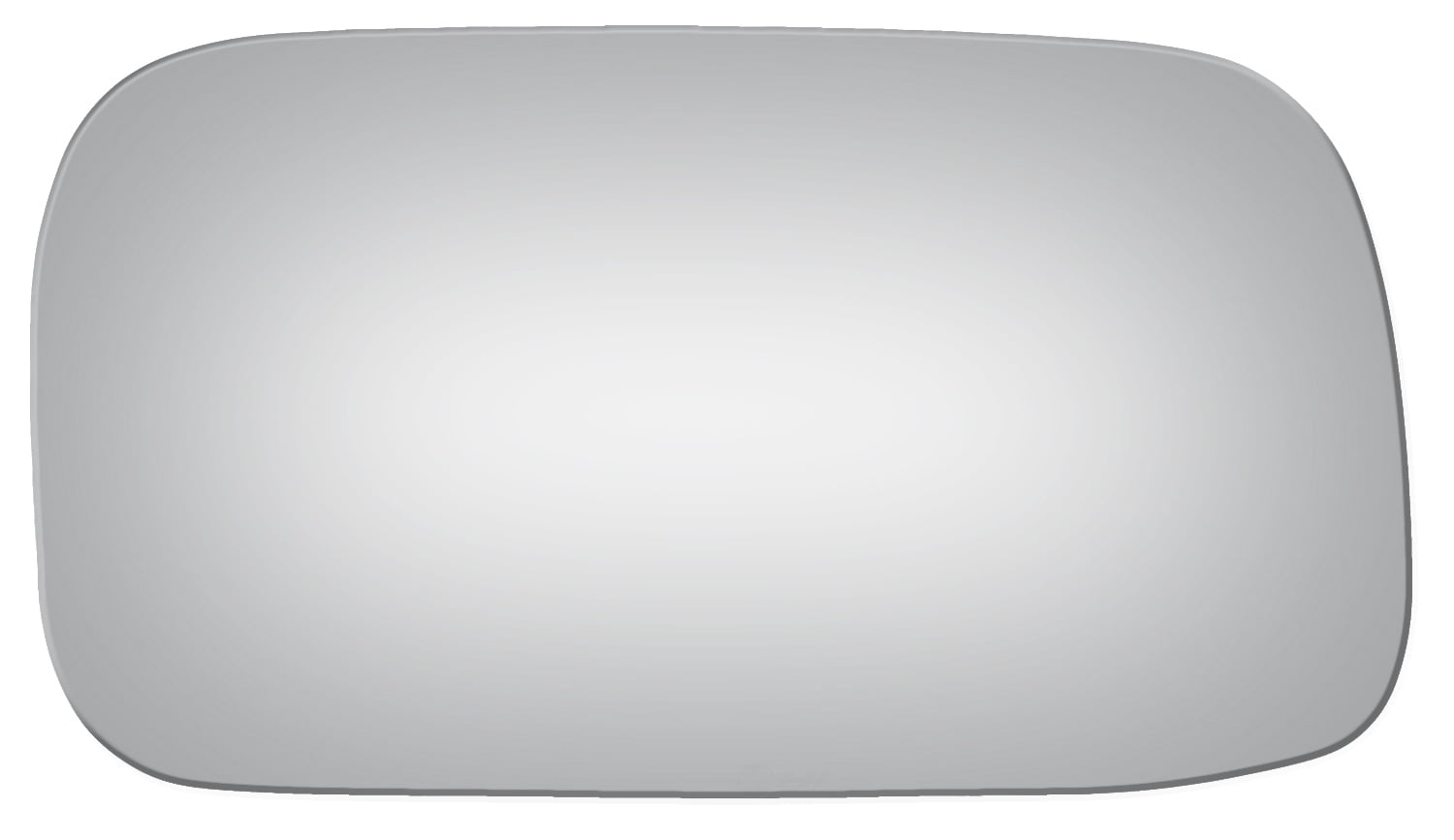 Burco Side View Mirror Replacement Glass - Clear Glass - 3645