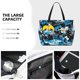 thumbnail image 3 of Fotbe Football Time Bolsa de Viaje para Playa - Resistente al Agua, Bolsa Tote de Gran Capacidad y Ligera con 7 Bolsillos para Mujeres y Hombres, 3 of 7