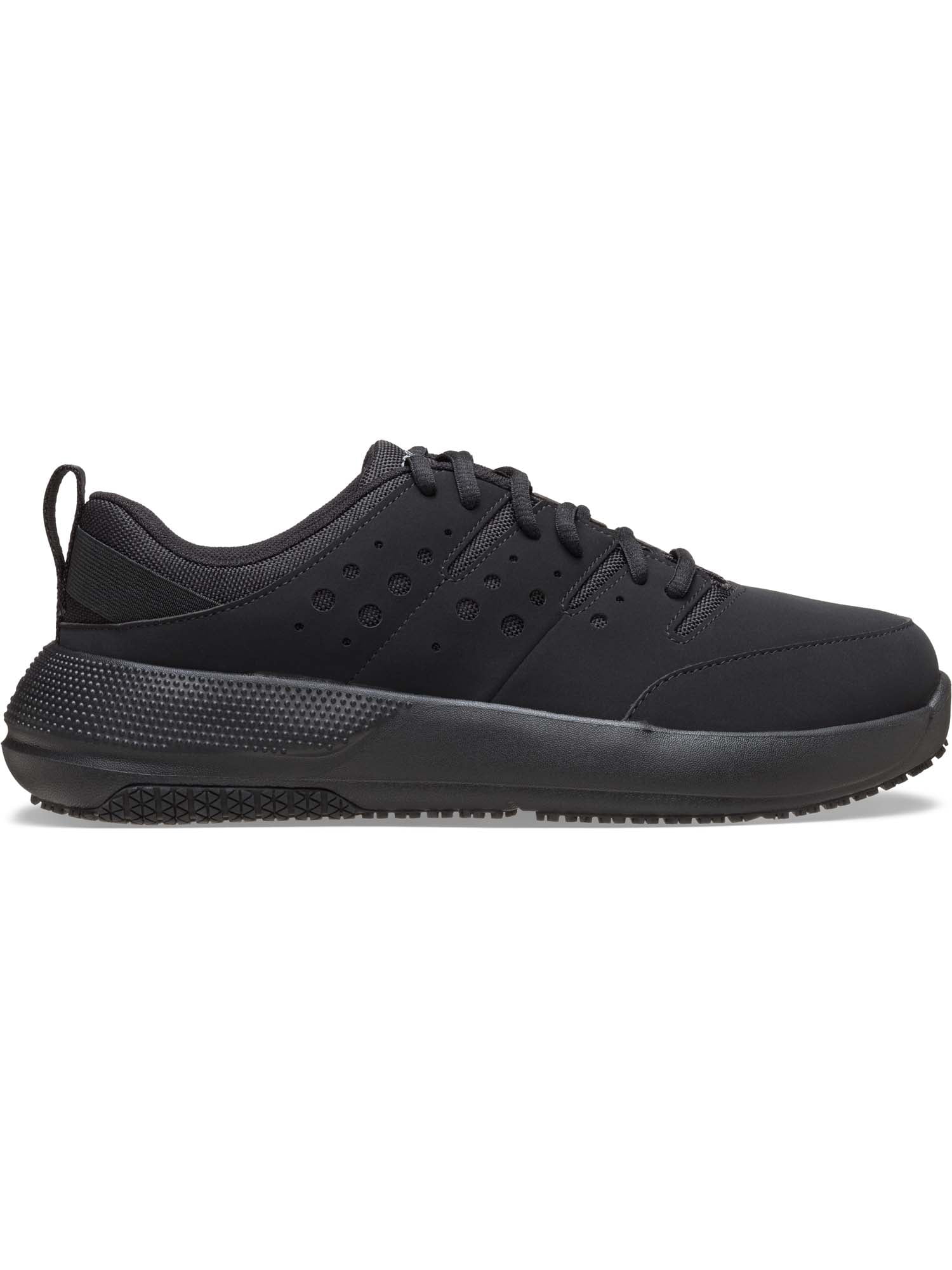 Crocs at Work Women's On The Clock Slip Resistant Work Sneaker - Wide Available