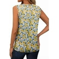 thumbnail image 4 of KISSMODA Women's Tank Tops V Neck Casual Sleeveless Tops for Women 2025 Basic Trendy Tank Oversized Summer Blouses S-3XL, 4 of 5
