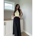 thumbnail image 6 of Real Essentials 3 Pack: Women's Ultra-Soft Flowy Maxi High Waisted Long Skirts (Available in Plus Size), 6 of 7