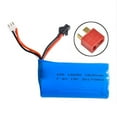 thumbnail image 3 of Weloille 7.4V 1500mAH Battery T Plug Part for 12428/ L959/144001 RC Off Road Car, 3 of 5