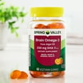 thumbnail image 6 of Spring Valley Brain Omega-3 from Algal Oil Gummy, 60 Count, 6 of 12