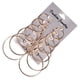 thumbnail image 3 of Juego de 6 pares de pendientes de moda, pendientes punk sencillos de moda, juego de pendientes grandes para mujer, juego de pendientes de gran tamaño, estilo versátil, 3 of 4