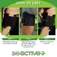 thumbnail image 7 of BeActive Plus Instant Relief Acupressure Calf Brace for Sciatic Nerve Pain, Black, 7 of 7