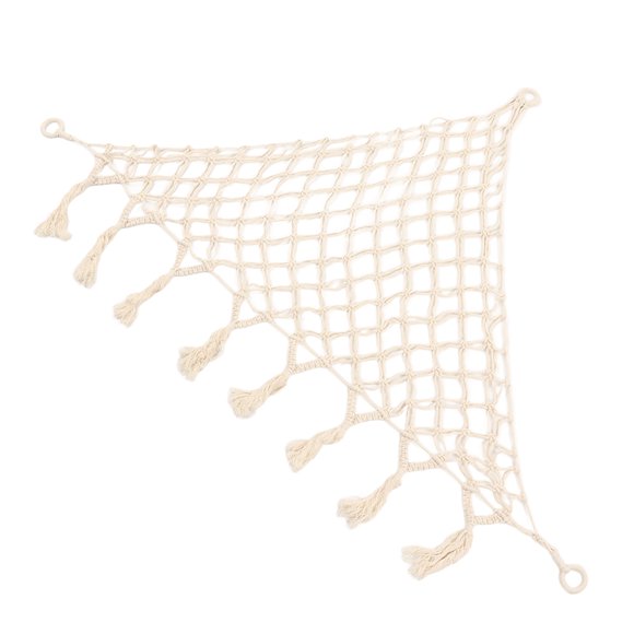 Hamac pour Jouets Tricoté à la Main, Style Bohème, Hamac de Rangement pour Jouets, Organisateur pour Peluches et Animaux, Filet pour Jouets en Peluche