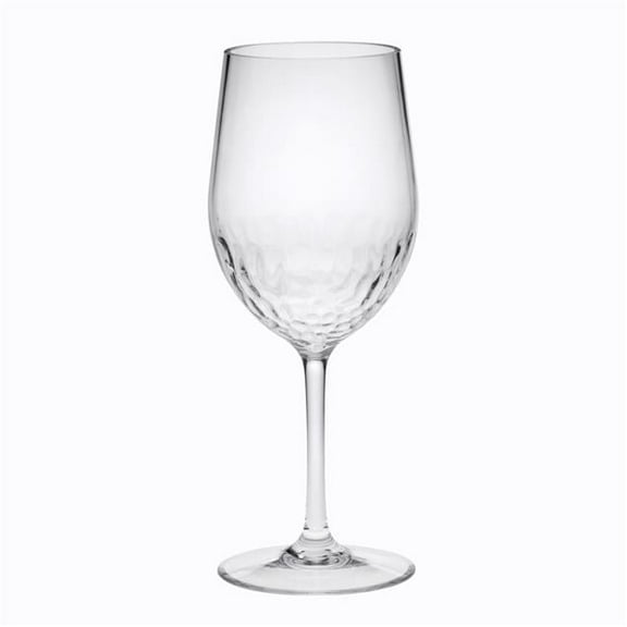 Clear Tritan Plastic Stemmed All Purpose Wine Glass - Set of 4
