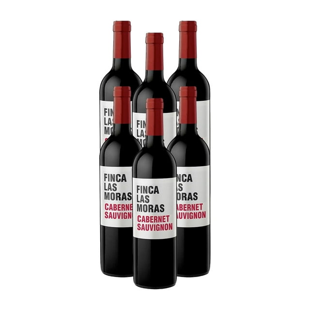 Pack De 6 Vino Tinto Finca Las Moras Cabernet Sauvignon 750Ml