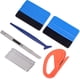thumbnail image 1 of Vehicle Vinyl Wrap Window Tint Film Tool Kit Include Felt Squeegee, Retractable 9mm Utility Knife And Snap-off Blades, Zippy Vinyl Cutter And...(1set, 1 of 5