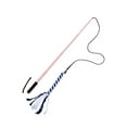 thumbnail image 1 of lionlar Dog Pole Extendable Teaser Pet Interactive Toy with 1 Cotton Rope for Outdoor Pink, 1 of 8