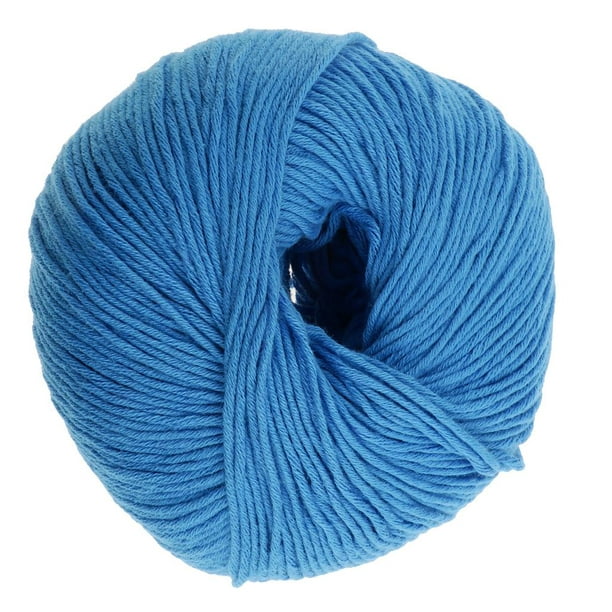 Skein 50g Chunky Yarn Crochet Sweater Hand Knitting Wool Baby 3mm or 4mm Crochet Hooks Knitting, Blue