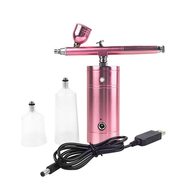 Riwesomey Kit de de pulverización con cepillo de aire Herramientas eléctricas oro rosa Riwesomey TO1625-03B