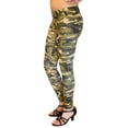 thumbnail image 2 of Long Leggings - Army Camouflage (Junior and Junior Plus Sizes), 2 of 3