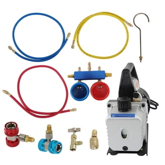 Kit Manifold Et Pompe à Vide OMT 3.5CFM Pour Climatisation Auto/maison - Complet, Numérique, Neuf