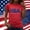 Red, variant on USA Shirts for Women 4th of July Crew Neck T Shirt Patriot Graphic Tee Casual Short Sleeve Tops