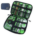 thumbnail image 1 of Watch Organizer Case Multifunction Waterproof Nylon Travel Storage Bag for Apple Watch Strap Band Case Watchband Holder Pouch, 1 of 6