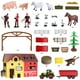 thumbnail image 5 of Set de juguetes Farm Animal Barn con remolque de tractor para niños de 3 a 7 años, 5 of 7