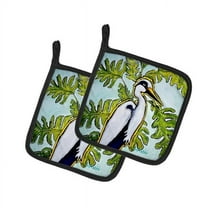 Katy Red Red Fish Pair of Pot Holders
