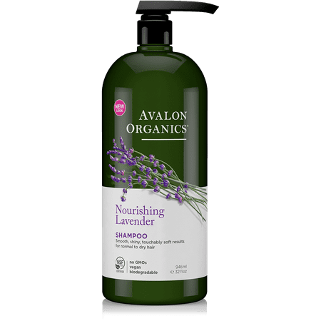 Avalon Organics Nourishing Lavender Shampoo, 32 Fl (Best Dry Shampoo For Colored Red Hair)