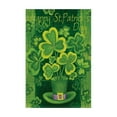thumbnail image 2 of 2x12x18'' Irlanda Irlandés Trébol Feliz Día De San Patricio Jardín Bandera Decoración D Sunnimix banderas del día de san patricio, 2 of 8