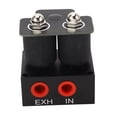 thumbnail image 2 of Colector De Suspensión De Aire De 1/4NPT, 12V, Válvula Solenoide De Colector, Válvula Controladora De Bolsa Colectora, Válvula Universal De 0 A 200Psi Para Coches Y Motocicletas, 2 of 14