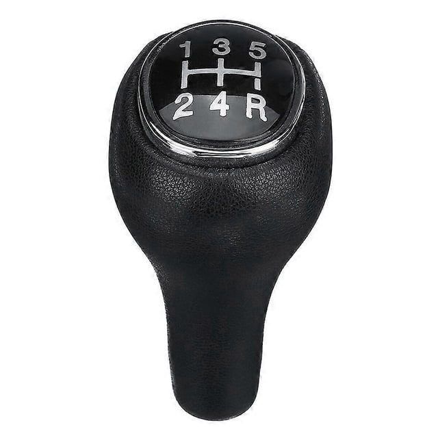 5-Speed Manual Leather Gear Shift Knob Shifter Lever for Focus MK1 1998-2005