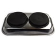 thumbnail image 3 of 2 Pieces of CMS Magnetics® 5-1/2" x 9" Stainless Steel Magnetic Tray for Tools or Hardware, Great Item for Mechanics or Handymen, 3 of 3