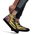 thumbnail image 4 of American flag Faith Hope Love High Top Canvas Shoes Sneakers Black Size 4.5, 4 of 7