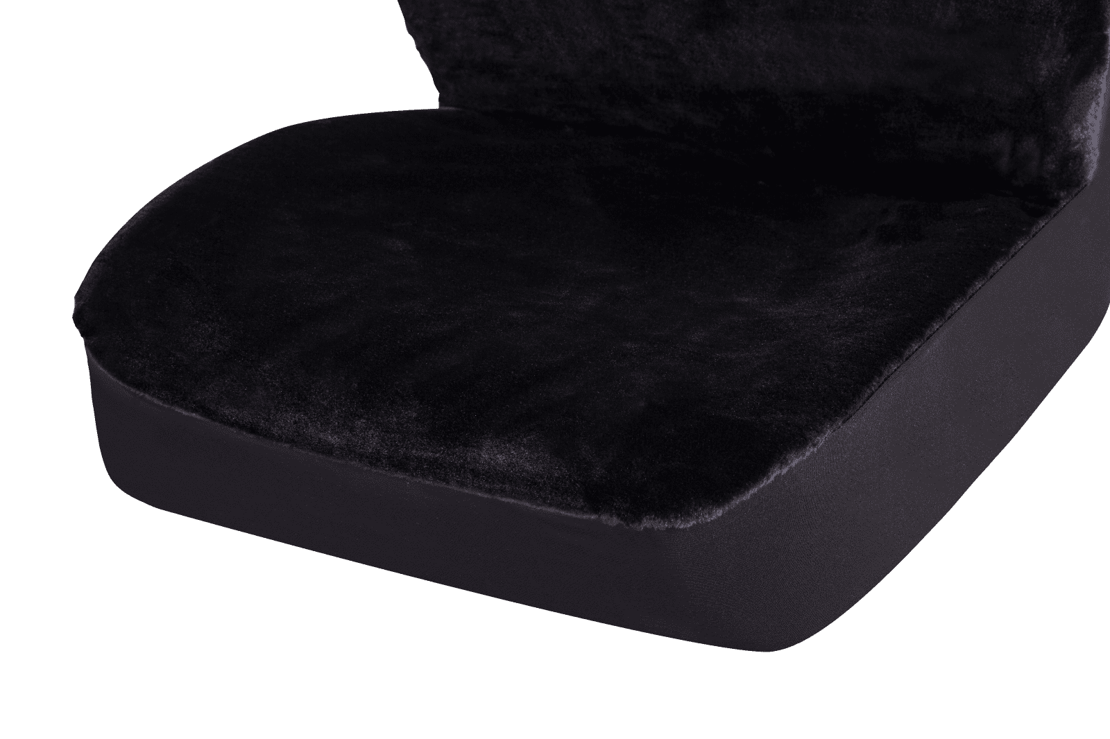 KAWOSEN Faux Fur Warm Car Back Seat Cover Artificial Plush Black Cute Car  Rear Seat Covers Fundas Coche Asiento Universal LFFS02 - AliExpress