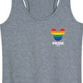thumbnail image 3 of Disney - Gay Pride - Women's Racerback Tank Top, 3 of 5