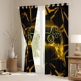 thumbnail image 3 of jejeloiu Console Game Lovers Blackout Curtains Set of 2 (52x84 Each),Neon Orange Gamepad Window Curtains,Modern Video Games Curtains and Drapes For Boys Teens,Ultra Soft Home Decor, 3 of 6